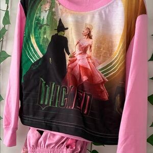 Wicked Pink and Black Pajama Set
